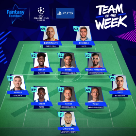 Porto's Sanusi Joins Manchester United, Barcelona, Bayern Stars In Official UCL TOTW 